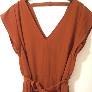 Rust colored Romper
